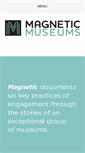 Mobile Screenshot of magneticmuseums.com