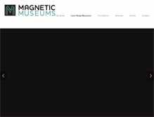 Tablet Screenshot of magneticmuseums.com
